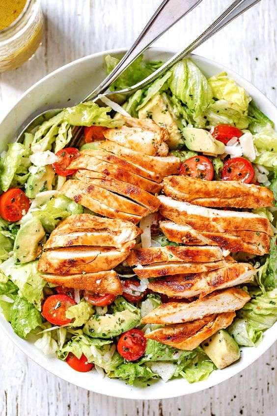 CHICKEN SALAD WITH SHRIMP