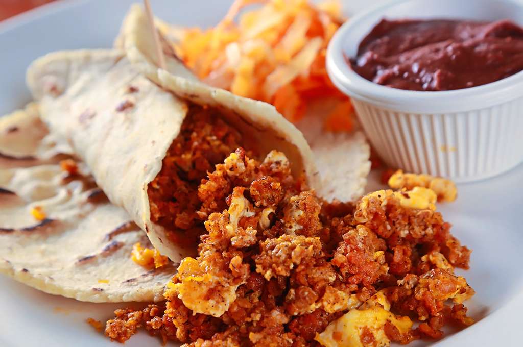 HUEVOS CON CHORIZO
